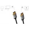 LogiLink CHA0101 HDMI-AV kábel čierno-sivý 2m HDMI na HDMI konektor samec