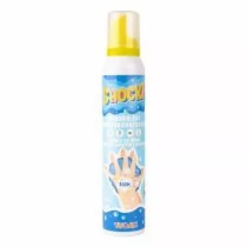 Slime Tuban SHOCK! MULTISENSORY FOAM-GEL ICE 200 ml modrá