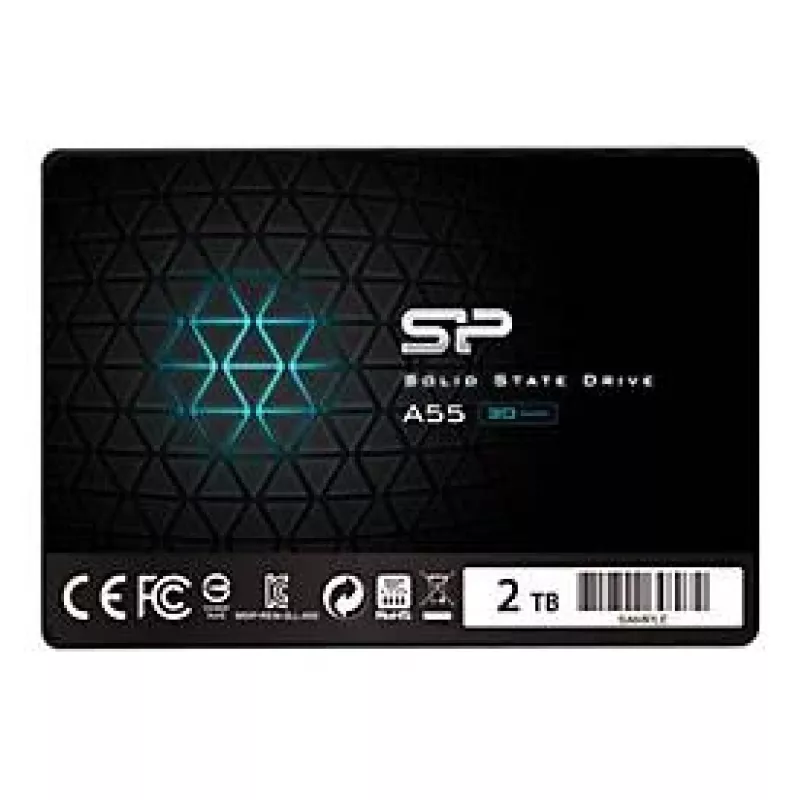2,5 palcový SATA III SSD Silicon Power Ace A55 — 2 TB, 560/530 MB/s, 3D-NAND