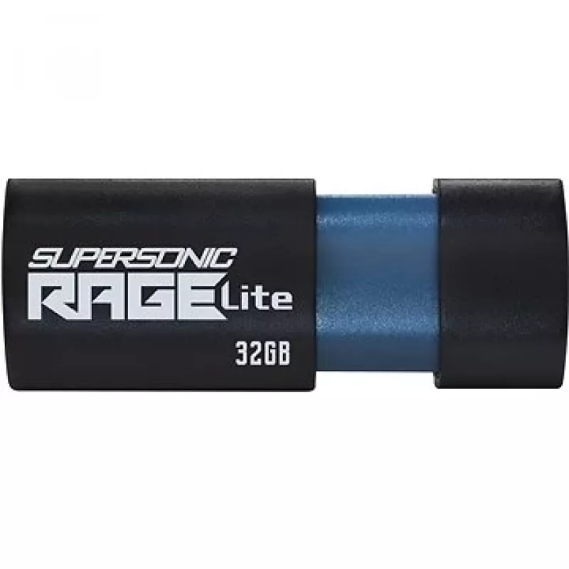 Patriot Memory Supersonic Rage Lite USB kľúč 32 GB USB Type-A 3.2 Gen 1 (3.1 Gen 1) čierny, modrý