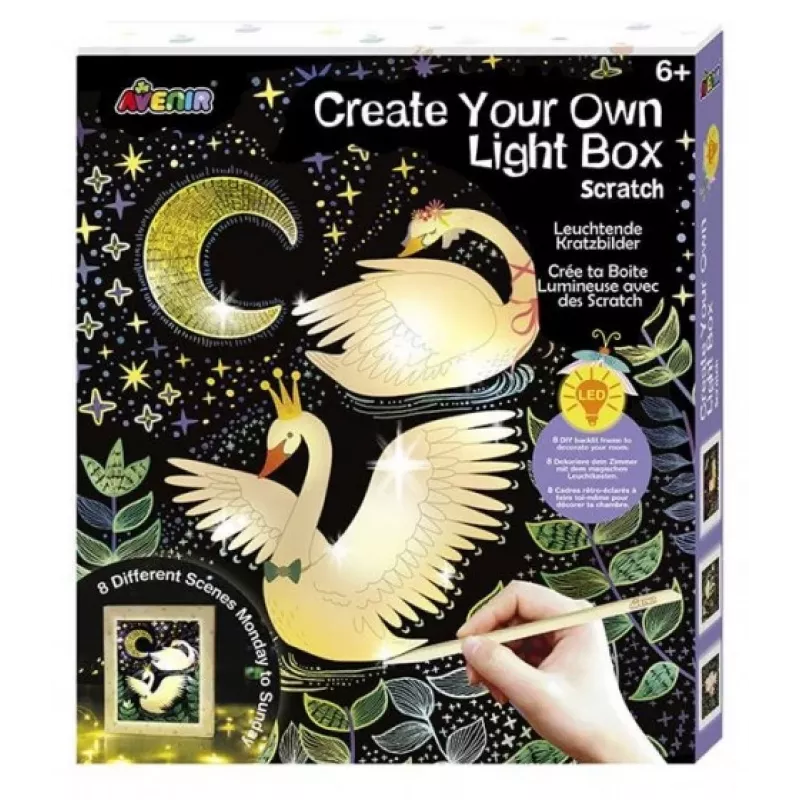 Avenir Create Your Own Lightbox - tvorenie pre deti od 6 do 7 rokov - Fat Brain Toys