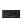 Klávesnica CHERRY STREAM TKL USB AZERTY francúzska čierna káblová 94 klávesov