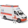 Bruder 1/16 Mercedes-Benz Sprinter sanitka s vodičom