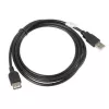 Lanberg CA-USBE-10CC-0050-BK USB kábel 5 m USB 2.0 USB A čierny (CA-USBE-10CC-0050-BK)
