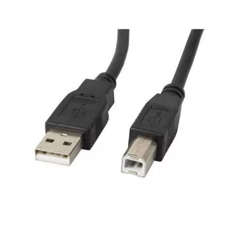 Lanberg CA-USBA-11CC-0050-BK USB kábel 5 m 2.0 USB B čierny (CA-USBA-11CC-0050-BK)