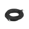 LANBERG PCU6-10CC-0050-BK patch kábel RJ45 kat. 6 UTP 0,5 m čierny