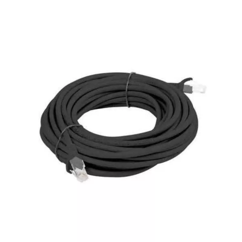 LANBERG PCU6-10CC-0050-BK patch kábel RJ45 kat. 6 UTP 0,5 m čierny