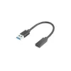 USB kábel Lanberg AD-UC-UA-03 USB 3.2 Gen 1 0,15 m