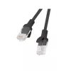 Sieťový kábel LANBERG PCU5-10CC-0500-BK Cat5e U/UTP RJ-45 — 5 m, čierny, CCA vodič