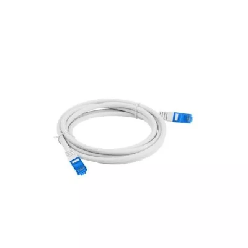 Sieťový kábel LANBERG Cat6a S/FTP PCF6A-10CC-0300-S RJ-45 3 m Sivá, LSZH, 500 MHz, CCA, Ø6 mm