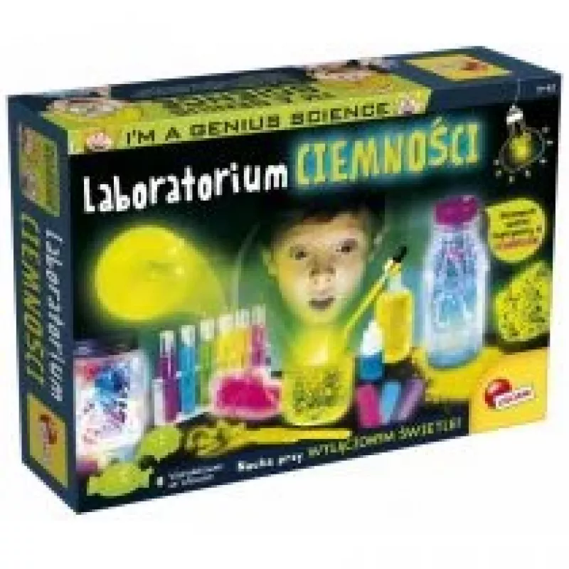 Vzdelávacia sada Liscianigiochi Im A Genius Laboratórium temnoty 304-PL83879 (vedecká súprava)