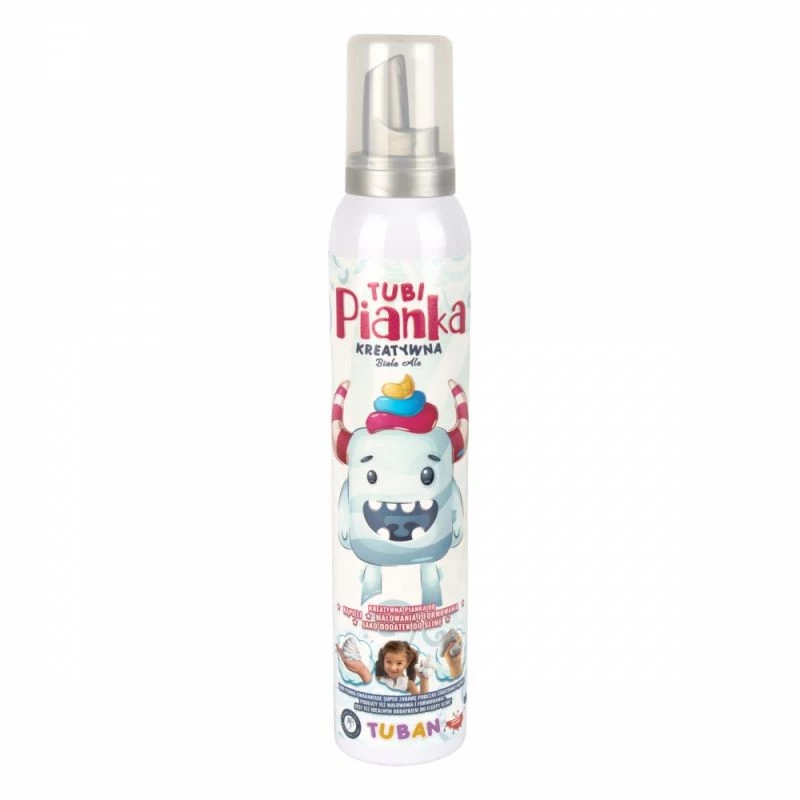 Hračka do kúpeľa Tuban TUBI FOAM WHITE 200 ml