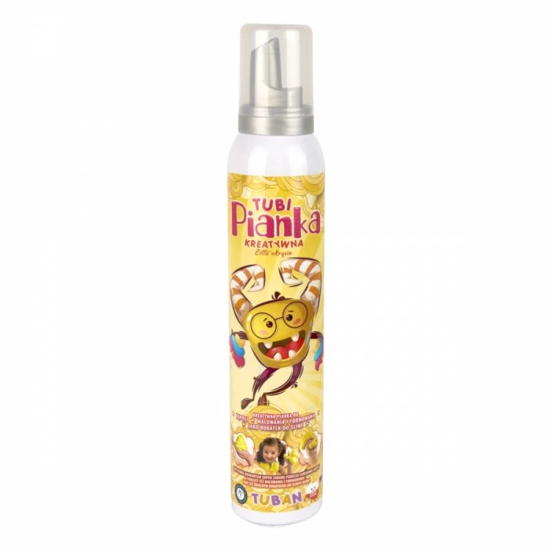 Hračka do kúpeľa Tuban TUBI FOAM žltá 200 ml