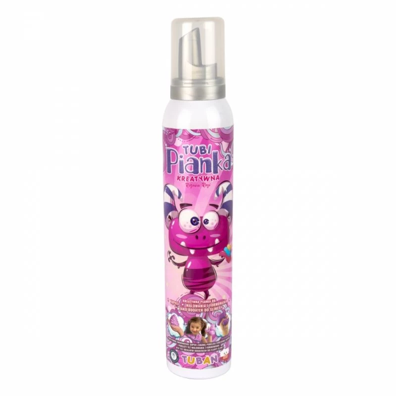 Hračka do kúpeľa Tuban TUBI FOAM PINK 200 ml chlapec dievča