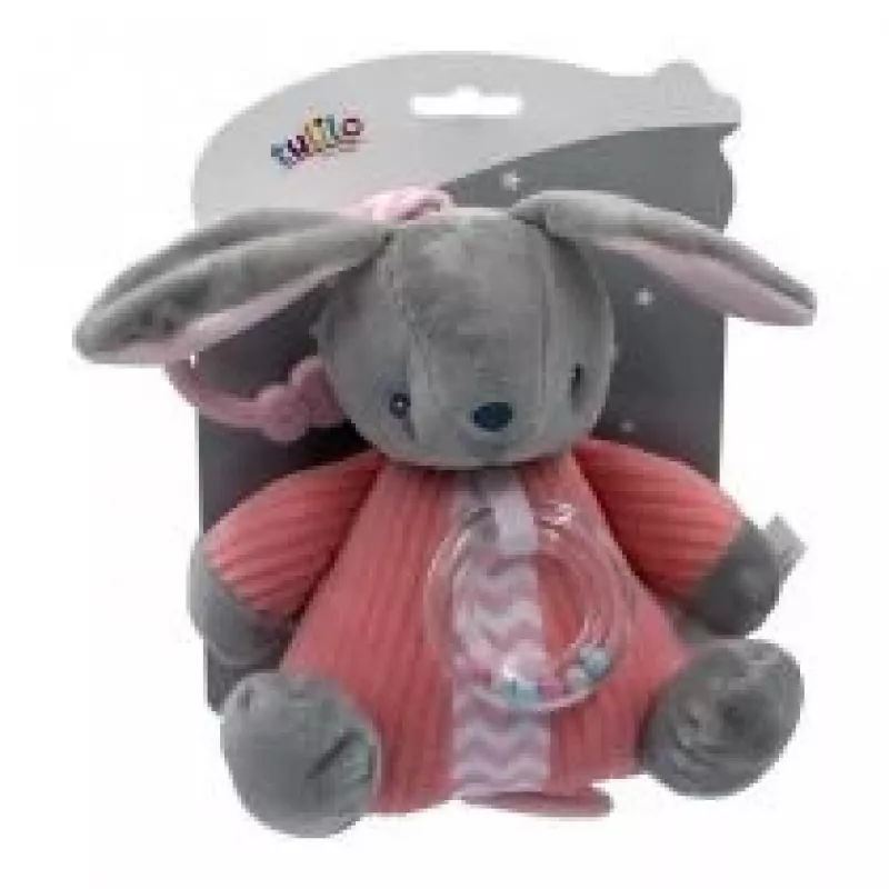 Hracia skrinka TULILO zajac 9115, plyšová hudobná hračka, výška 18 cm