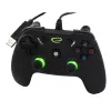 Esperanza EGG110K Vanquisher drôtový USB gamepad pre PC/PS3, s vibráciami, 12 tlačidiel, 2 analógové páčky, čierno-zelený