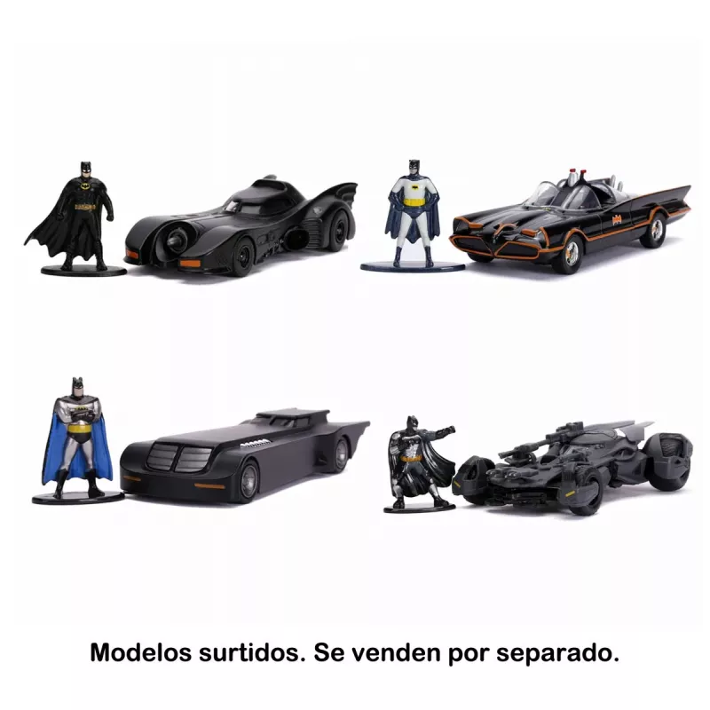 Jada Batman Batmobile 1:32 kovové vozidlo s figúrkou, rôzne varianty