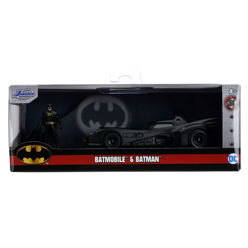 Jada Batman Batmobile 1:32 kovové vozidlo s figúrkou, rôzne varianty