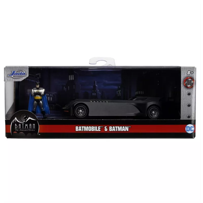 Jada Batman Batmobile 1:32 kovové vozidlo s figúrkou, rôzne varianty