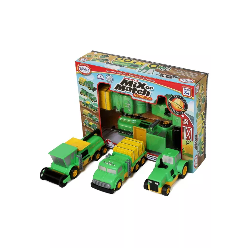 Popular Playthings - Mix or Match Vehicles Farm (dvojjazyčné)