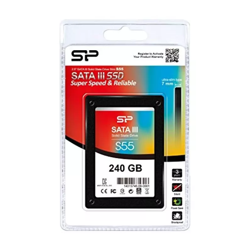 SSD disk Silicon Power slim S55 240 GB 2,5 palca SATA III TLC