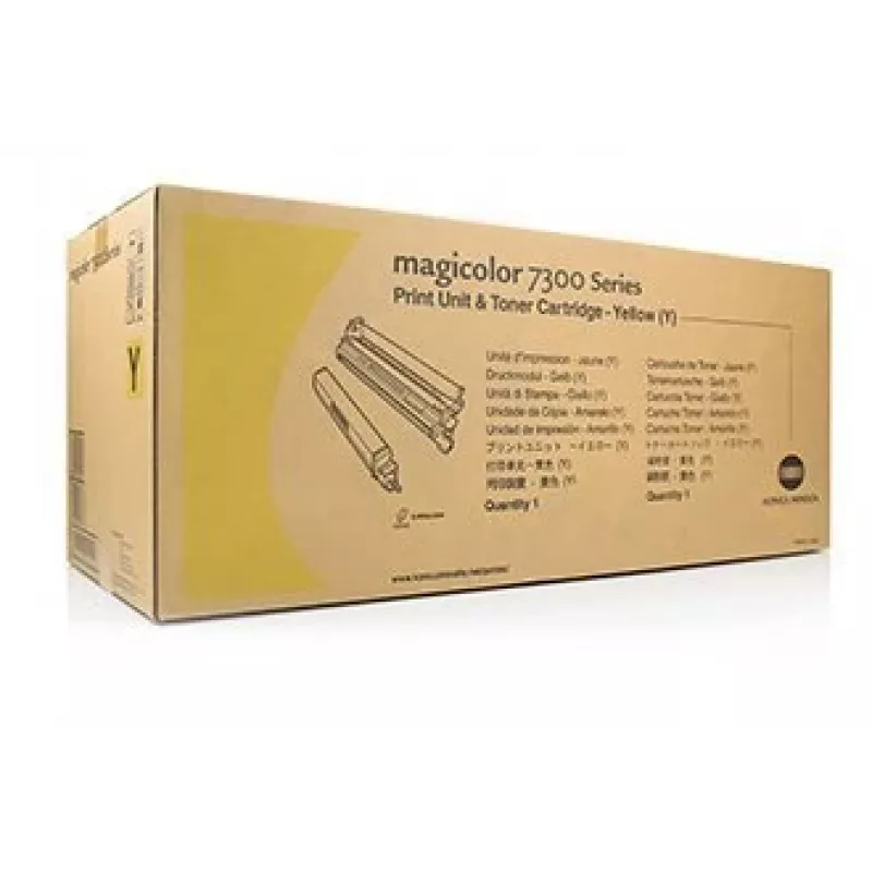 Konica Minolta TN-711Y A3VU250 tonerová kazeta, 31 500 strán, pre bizhub C654/C754, žltá
