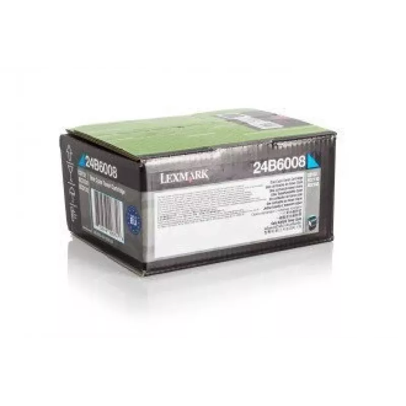 OEM Lexmark 24B6008 azúrová 3000 strán originál toner OLEX24B6008