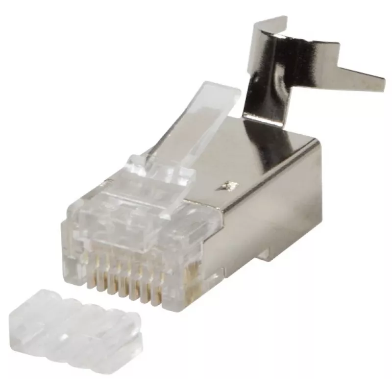 Konektory RJ45 Cat 6, 6A, 7 tienené, balenie 50 ks