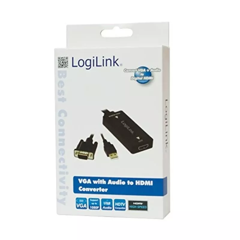 Video kábel adaptér LogiLink CV0060 čierny