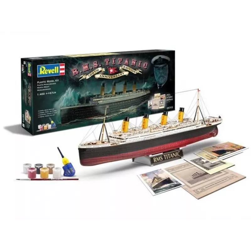 Rv05715 - Revell -1:400 - darčeková súprava - 100 rokov Titanic (špeciálne vydanie)