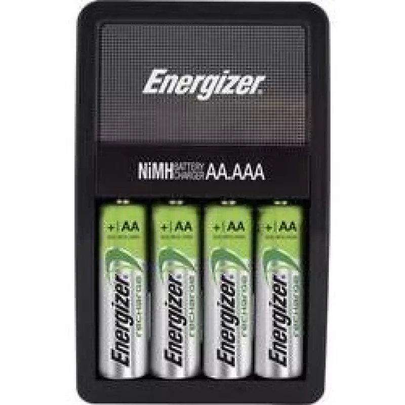 Energizer Maxi Nabíjačka CHVCM4-EU so 4 nabíjateľnými batériami NiMH AA 2000 mAh (CHVCM4-EU)