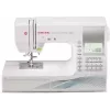 Šijací stroj SINGER Quantum Stylist 9960 — 600 vzorov stehov, 13 automatických programov gombíkovej dierky, systém voľného ramena
