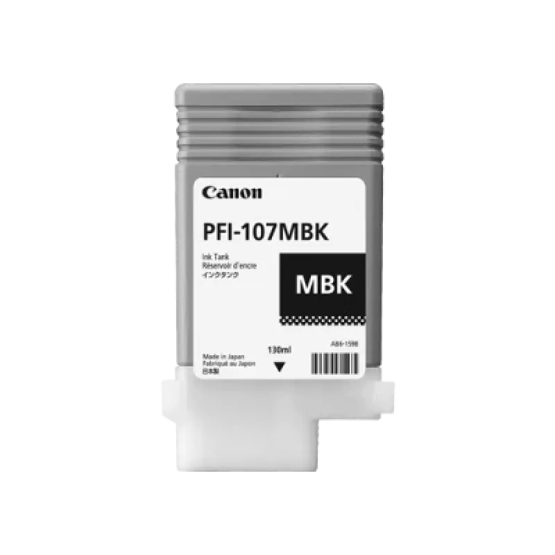 Canon PFI-107MBK atramentová kazeta 1 ks originálna matná čierna