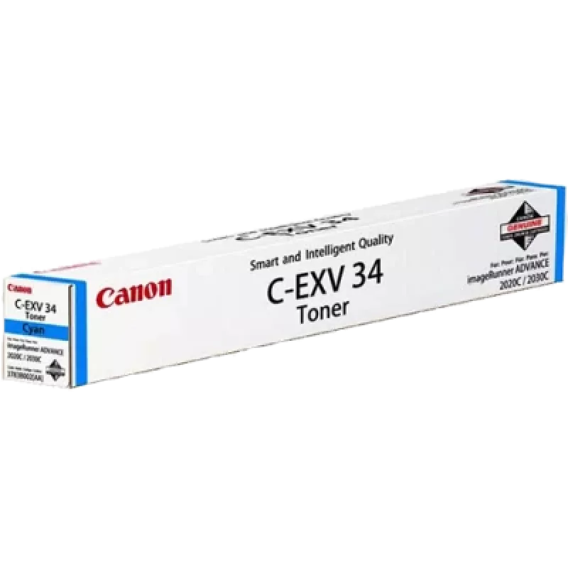 Canon C-EXV 34 tonerová kazeta 1 ks originálna azúrová