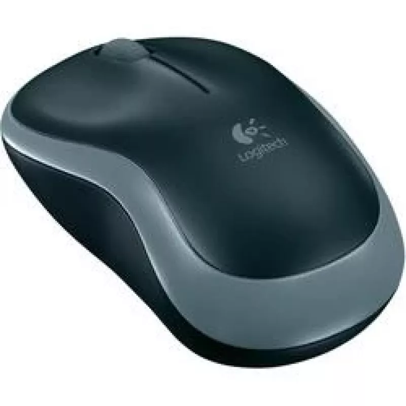 Logitech M185 bezdrôtová optická myš obojručná sivá 910-002238