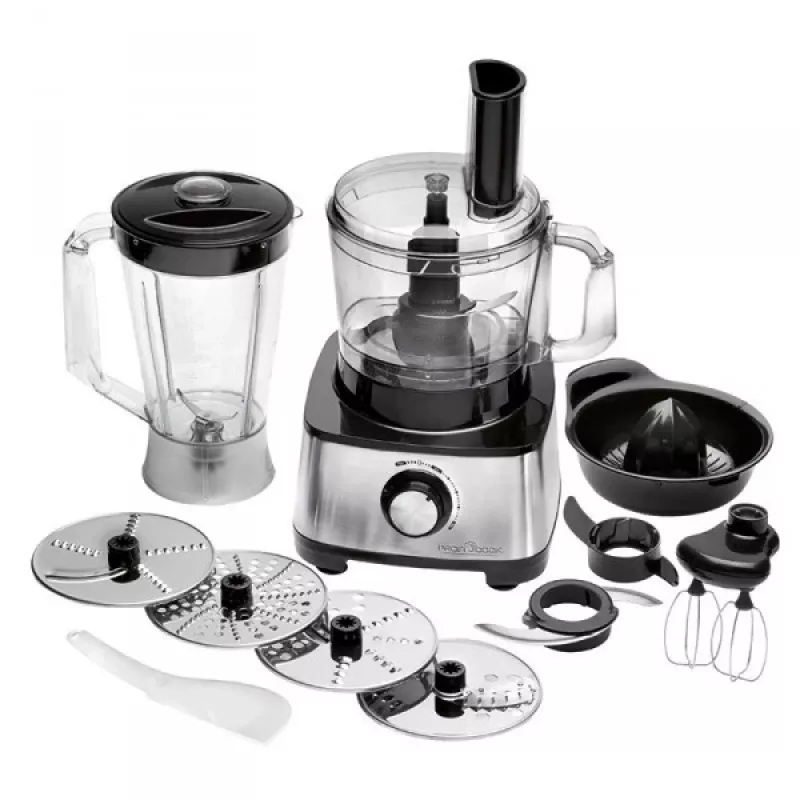 ProfiCook PC-KM 1063 kuchynský robot 1200 W 1,75 L čierny, ušľachtilá oceľ