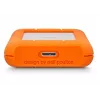 LaCie Rugged Mini externý pevný disk 4 TB 5400 ot/min Micro-USB B 3.2 Gen 1 (3.1 Gen 1) oranžový