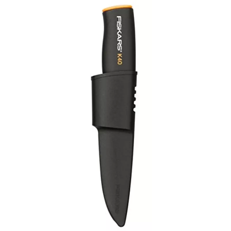 Fiskars univerzálny nôž K40 čierny sivý (1001622)