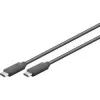 Wentronic Goobay USB 3.1 Generation 1 - USB-C™ kábel, 0,5 m - USB-C™ konektor samec > USB-C™ konektor samec (67975)