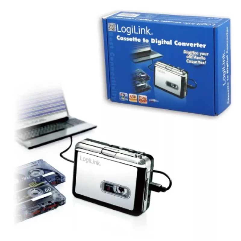 LogiLink® UA0156 digitalizátor kaziet s USB portom