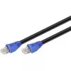 Goobay 94393 Ethernet patch kábel čierny