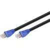 Goobay 94389 Ethernet patch kábel čierny