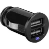 Wentronic 44177 - Auto - MP3 - mobilný telefón - smartfón - tablet - adaptér do zapaľovača - kontakt - CE - WEEE - čierny (44177)
