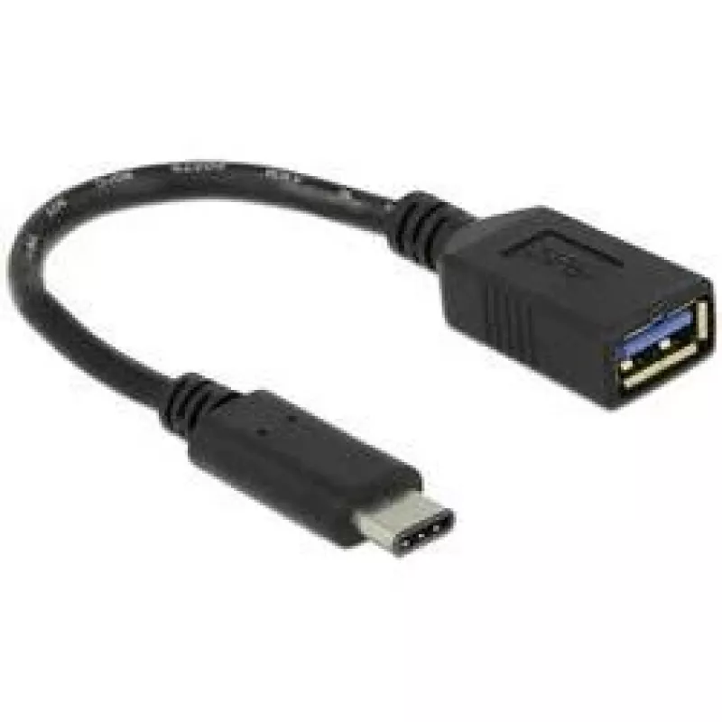 Delock USB adaptér - USB Type A (W) na 24 pin USB-C (M)