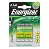 ENERGIZER BATTERY Accu Recharge Power Plus 700 mAh AAA HR3/4 akumulátor, 4 ks