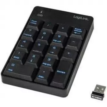 LogiLink ID0120 bezdrôtová numerická klávesnica s 18 tlačidlami