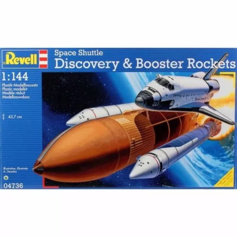 Stavebnica Space Shuttle Revell Space Shuttle Discovery + nosné rakety
