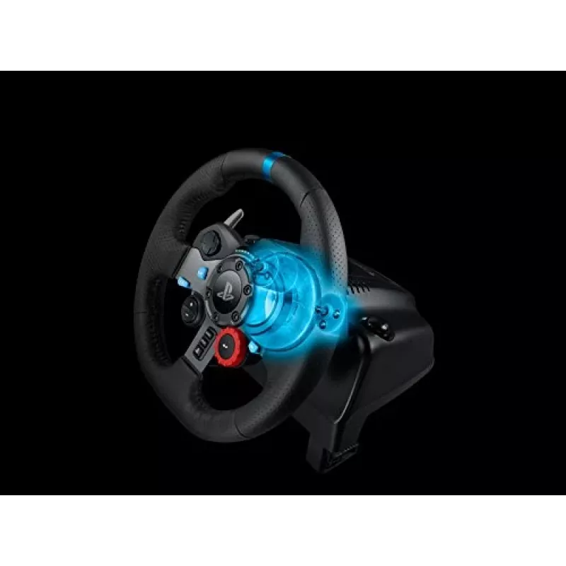 Logitech G G29 volant + pedále PlayStation 3, PlayStation 4 analógový USB 2.0 čierna
