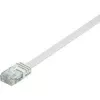 Wentronic 95150 Ethernet patch kábel biely