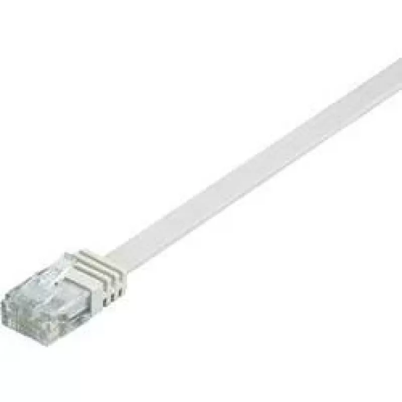 Wentronic 95150 Ethernet patch kábel biely